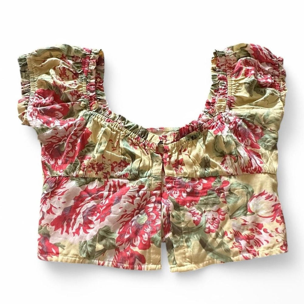 Urban Outfitters Floral Crop Top